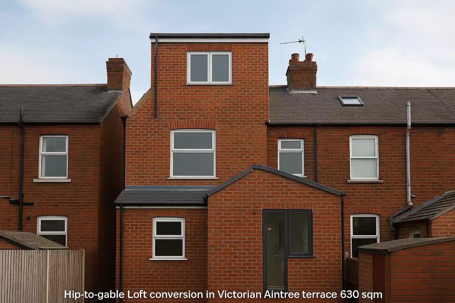 Hip to Gable Loft Conversion in Bradford