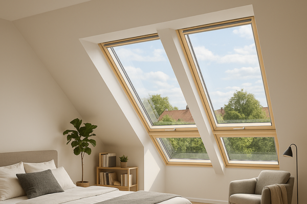 Velux Loft Conversion with roof windows in Handforth