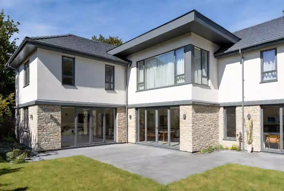 Contemporary detached new build home in Alderley Edge, Cheshire
