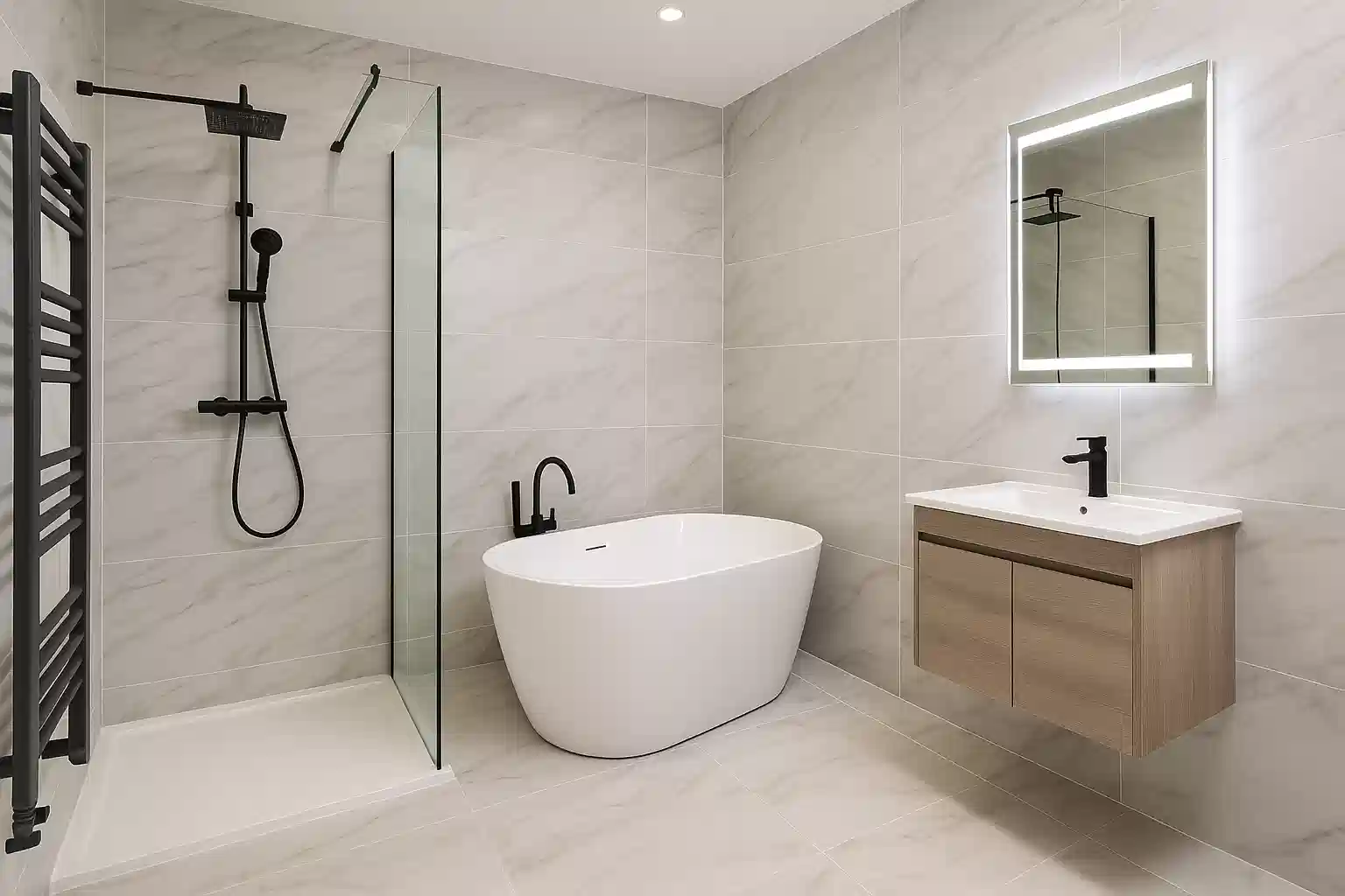 Family Bathroom in Up Holland