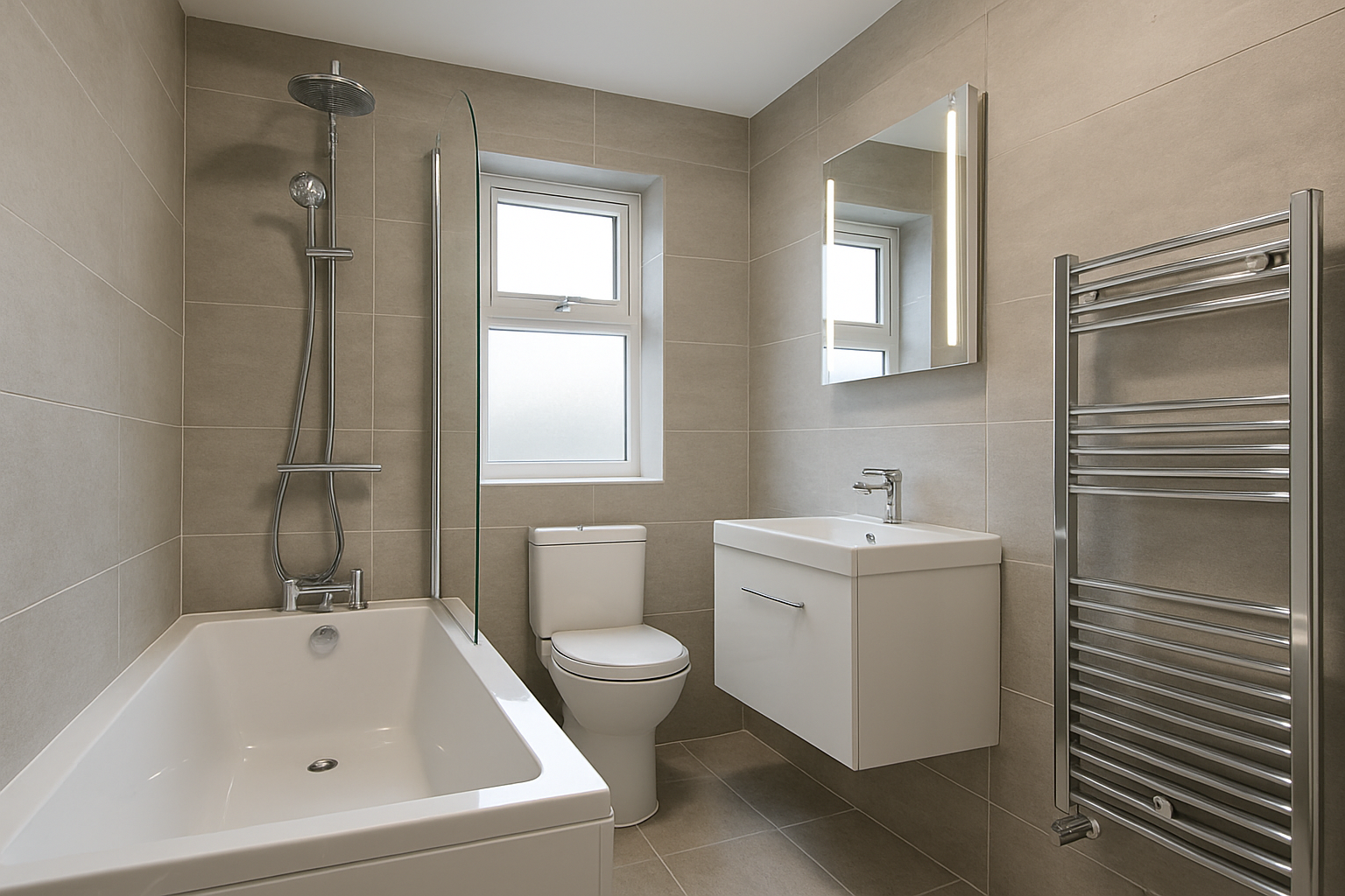Complete Bathroom Installation in Eastham